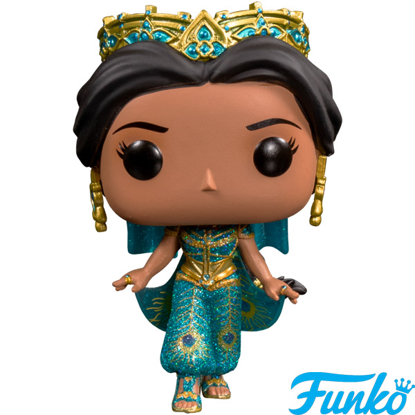 Disney - Jasmine 　3点 Loungefly x Disney Princess Jasmine Lenticular 3 Inch Pin